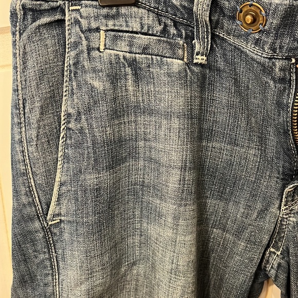 7 for All Mankind low rise wide leg jeans - Picture 7 of 7